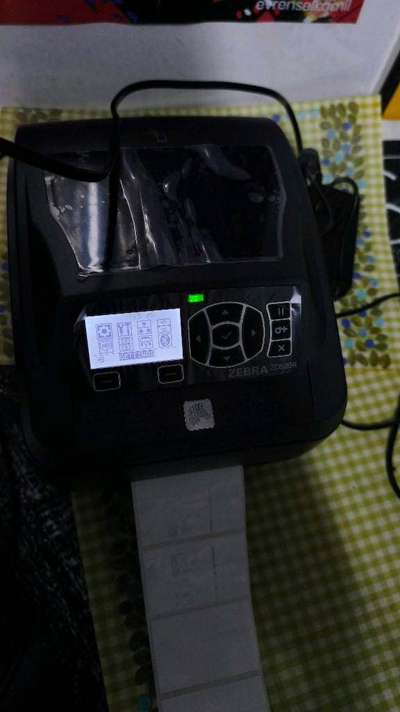 Zebra ZD500R RFID Barkod Yazıcı Sadece Ribon Değişecek - 8