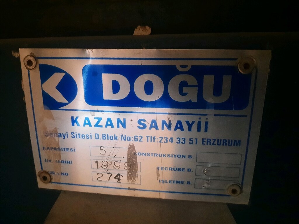 kalorifer kazanı (kömürlü) - 6
