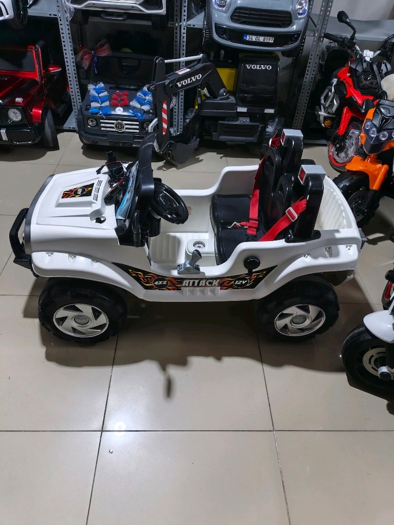 (AnkaCar çocuk oto galeri)2 KİŞİLİK 3 İLERİ KUMANDALI AKÜLÜ ARABA - 8