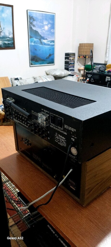 Technics SA5550 RECEIVER almanyadan geldiği gibi temiz - 4