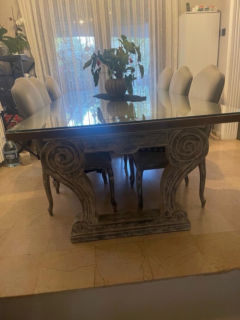 Mudo yemek masası ve 6 sandalye - 5