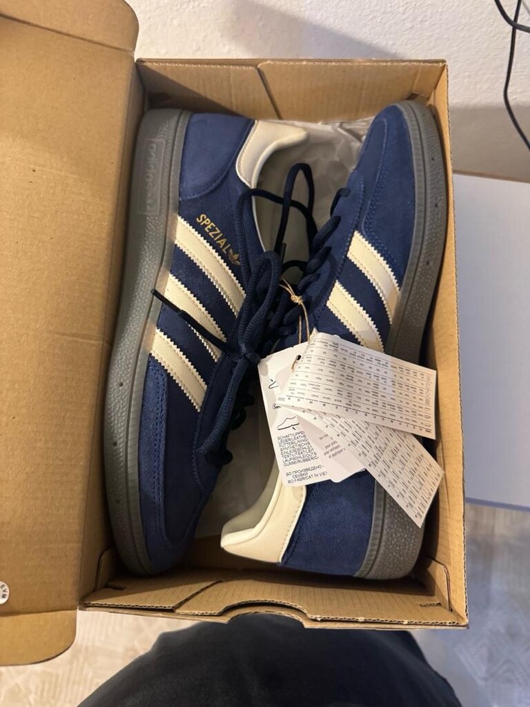 adidas handball spezial lacivert spor ayakkabı - 4