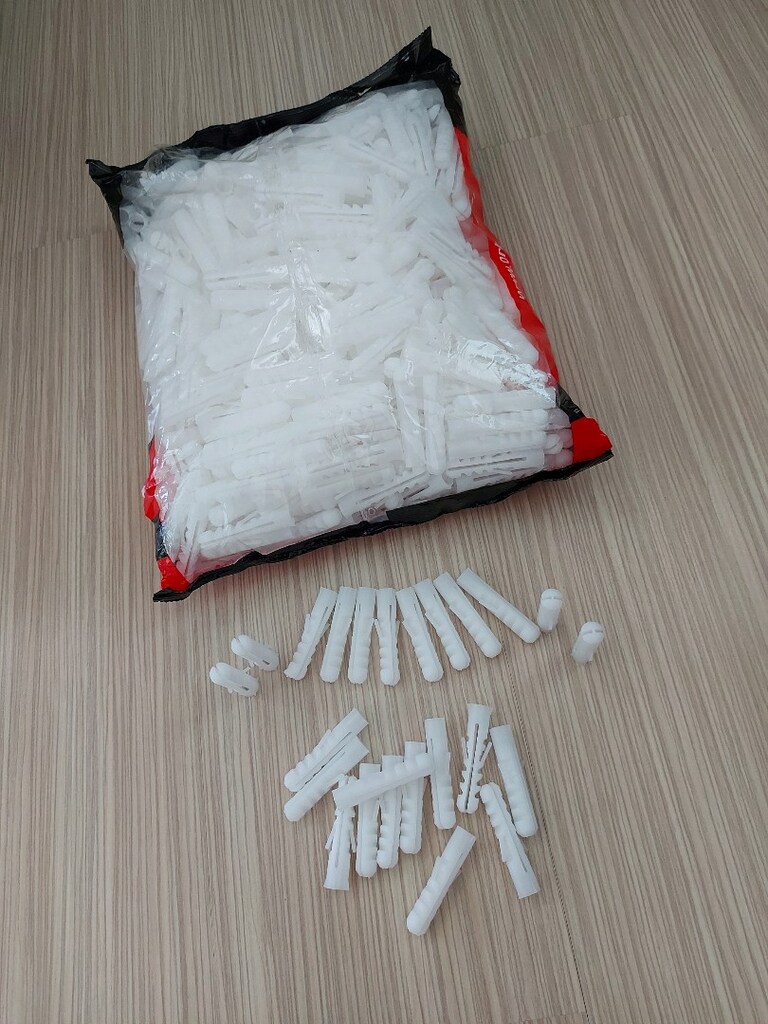 12 mm.200 Adet Plastik Dübel - 6