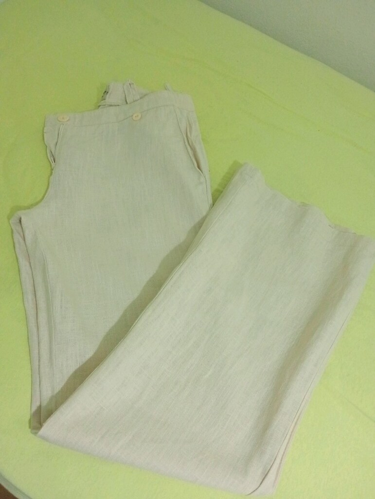 Rodi Denim bol paça kadın keten pantolon