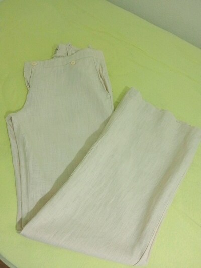 Rodi Denim bol paça kadın keten pantolon