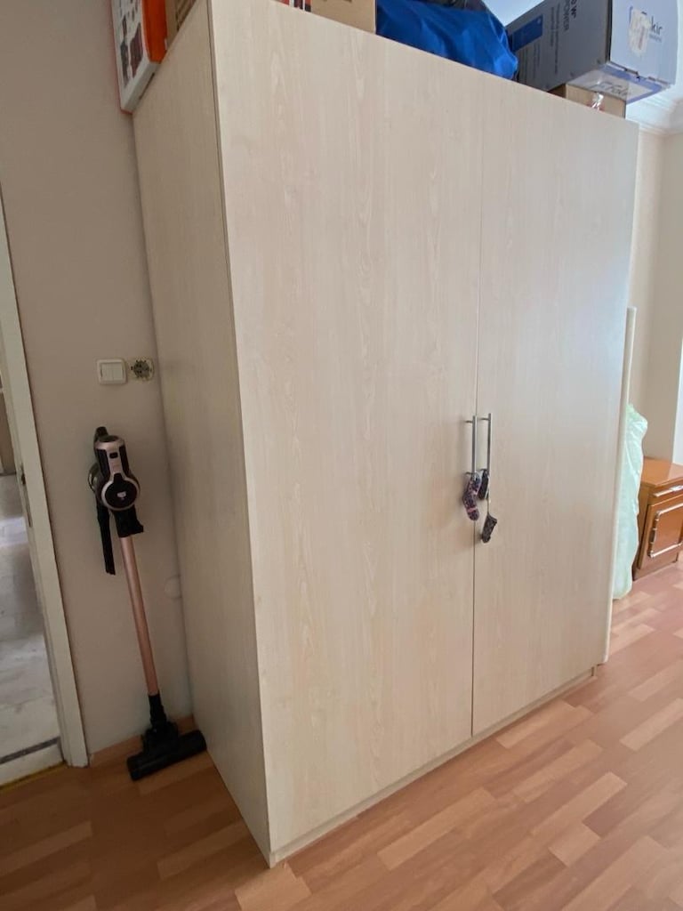 210x150x70 iki kapılı eşya ve yatak dolabı gardırop - 2