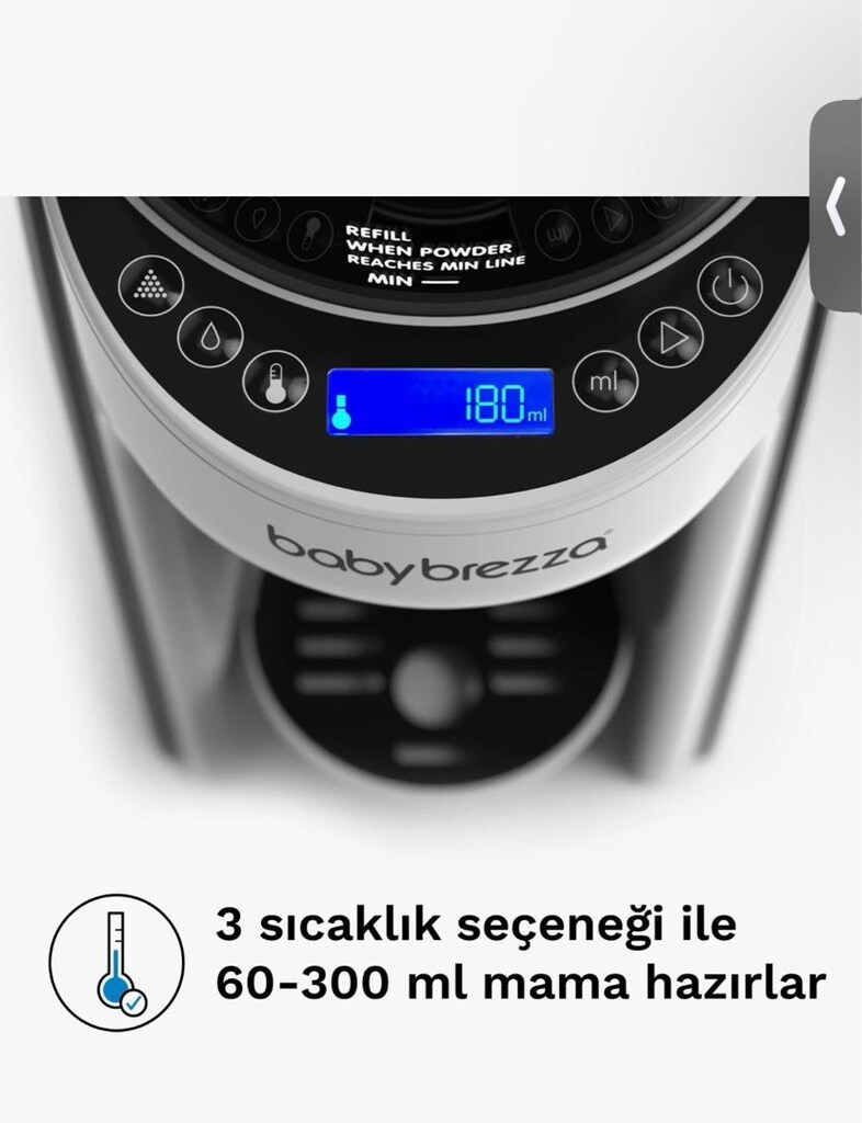 BABY BREZZA FORMUL PRO ADVANCED OTOMATİK BEBEK MAMASI HAZIRLAMA MAKİNE - 4