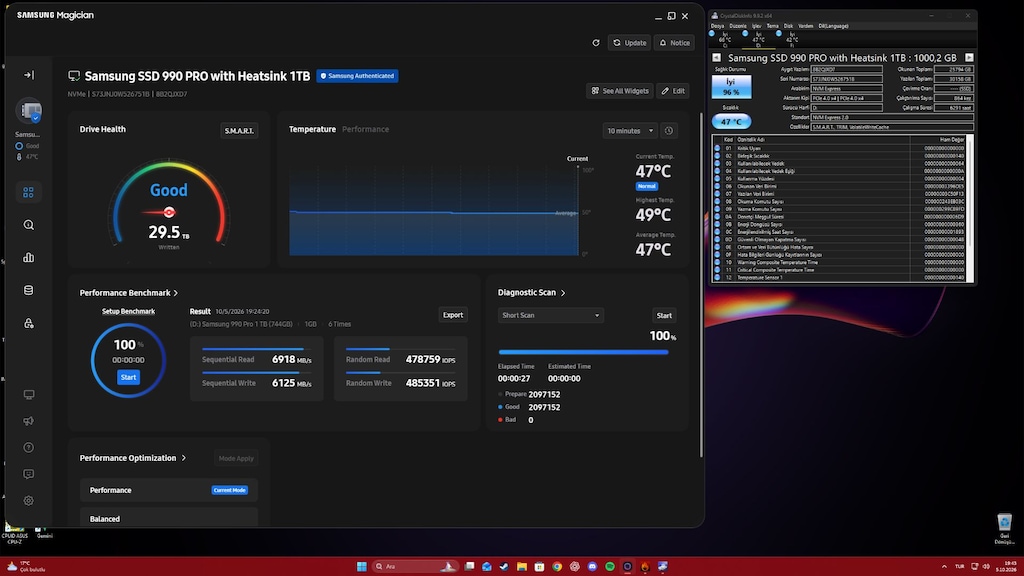 Ryzen 7 7800X3D & RX 9070 XT Nitro+ | Premium Komple Sistem - 10