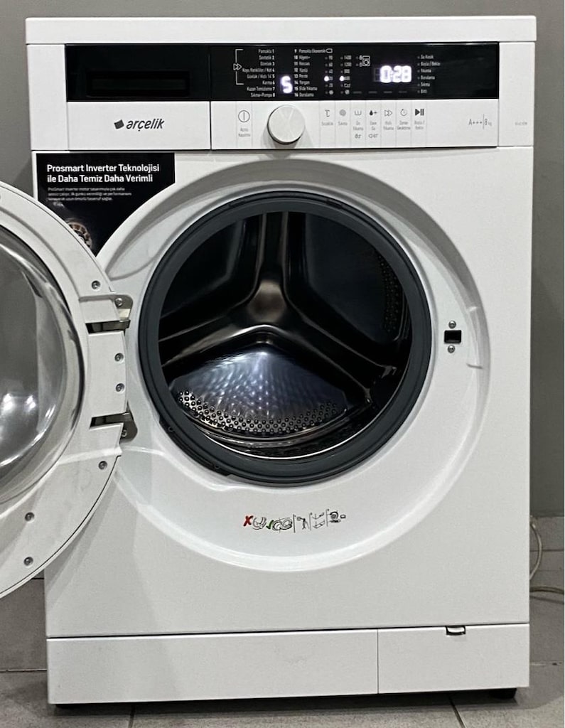 Arçelik 8 Kg 1400 Devirli İnverter A+++ Piano Serisi Çamaşır Makinesi - 2