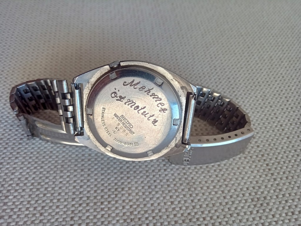 1982 imalı SEIKO 5 OTOMATİK ERKEK KOL SAATİ - 5