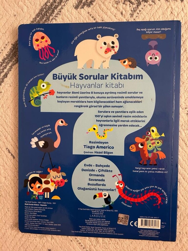 Büyük Sorular Kitabı Seti- 2 büyük kitap - 5