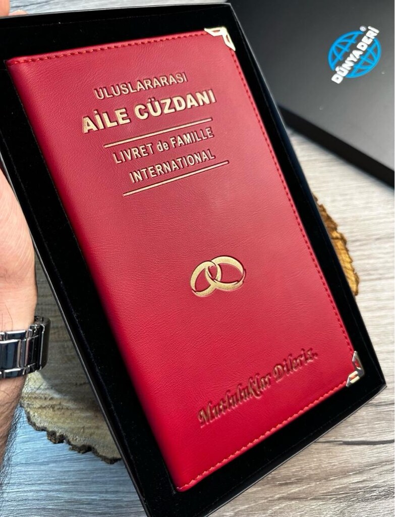 Aile Cüzdanı Kılıfı, Evlilik Cüzdanı Kılıfı - 6