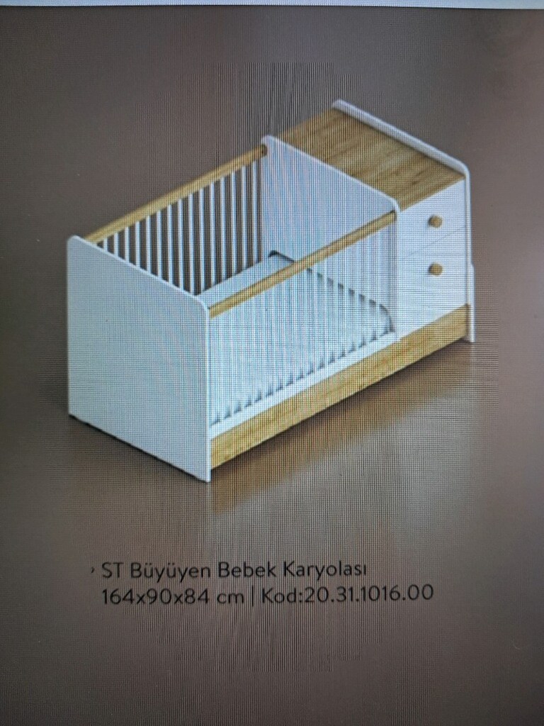 Büyüyen bebek karyolası ve şifonyeri - 4