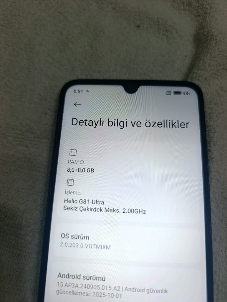 redmi 14 c8+8 RAM 256 GB - 6