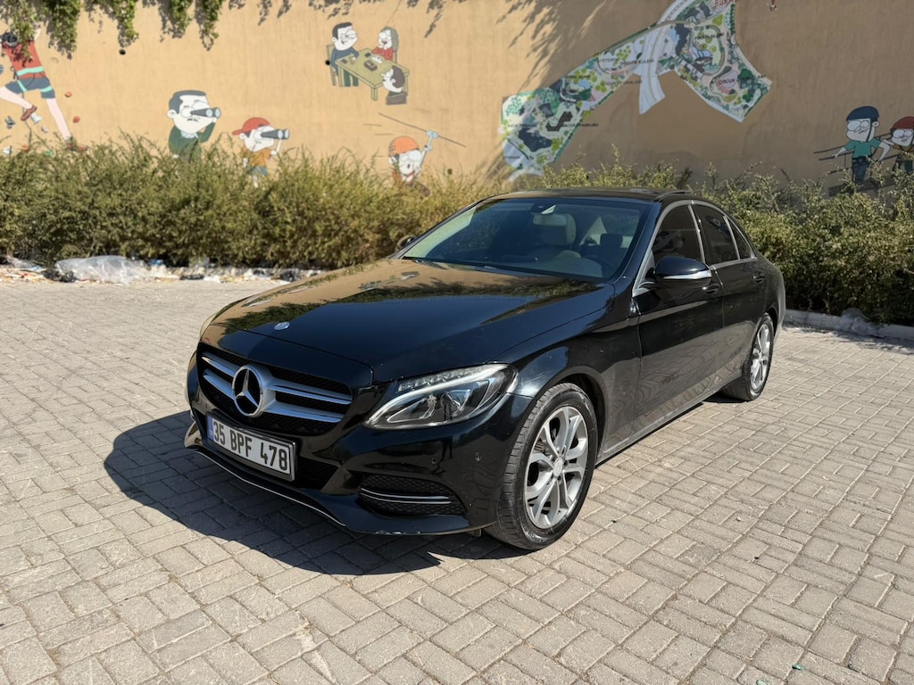 SAHİBİNDEN TEMİZ 2014 MERCEDES C180 FASCİNATİON CAM TAVAN RECARDO - 2