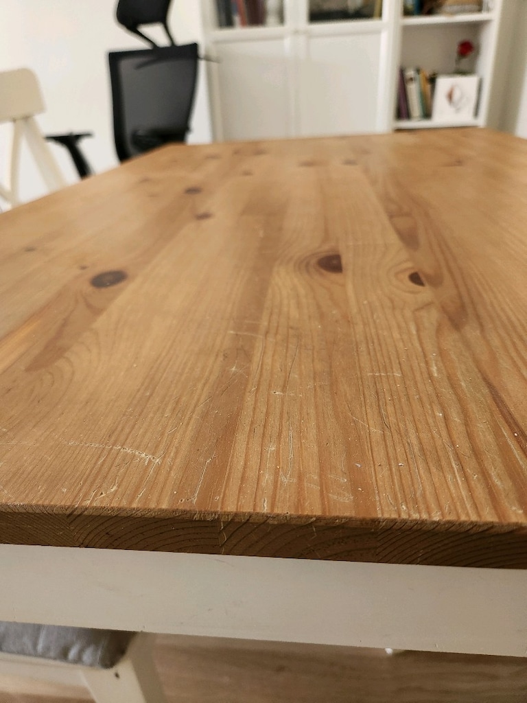 IKEA 4 Kişilik Masa Sandalye Takımı – 4 INGOLF Sandalye + Minder - 7