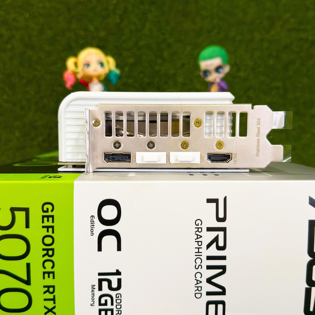 ASUS PRIME GEFORCE RTX 5070 WHITE OC 12GB GDDR7 GARANTİLİ - 9