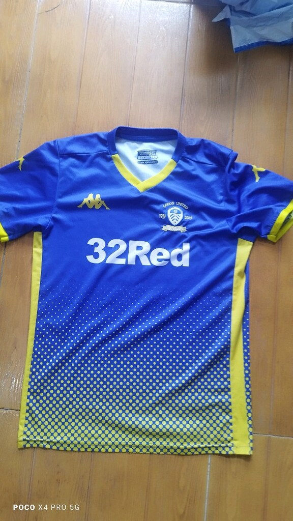 #Kappa Leeds United genç işi forma..Eni çekilince 44 Boyu 64