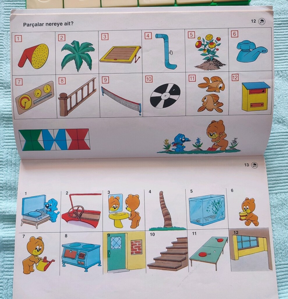 MiniYup Öğrenme Seti Kontrol Kutusu ve 12 adet kitabı - 9