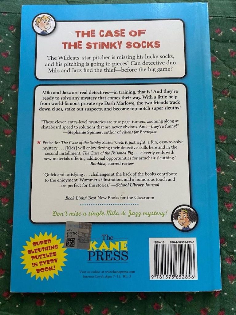 The Milo & Jazz Mysteries / Lewis B. Montgomery The Case of the Stinky - 2