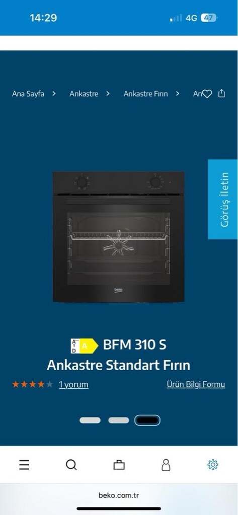 Beko Sıfır Garantisi Yeni Bitti Ankastre set - 2