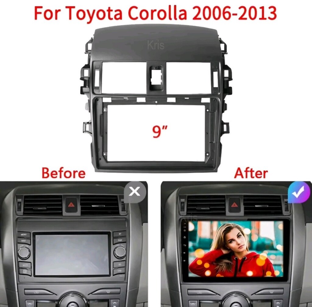 RAVX MULTİMEDYA ŞOOK TOYOTA COROLLA CARPLAY KAMERA HEDİYE 4GB REM TEYP - 4