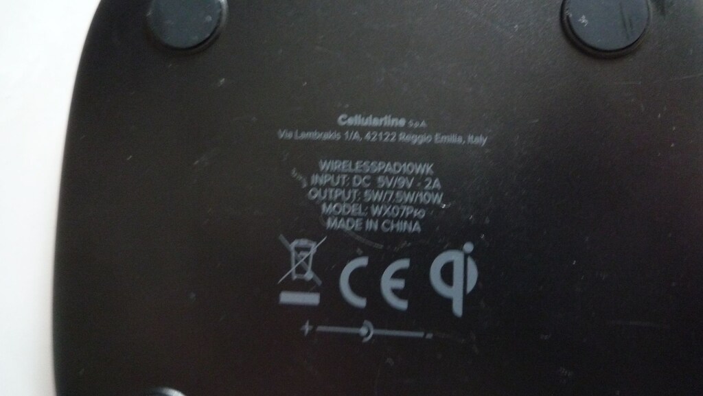 CellularLine Kablosuz Hızlı Şarj Aleti Pedi - 5