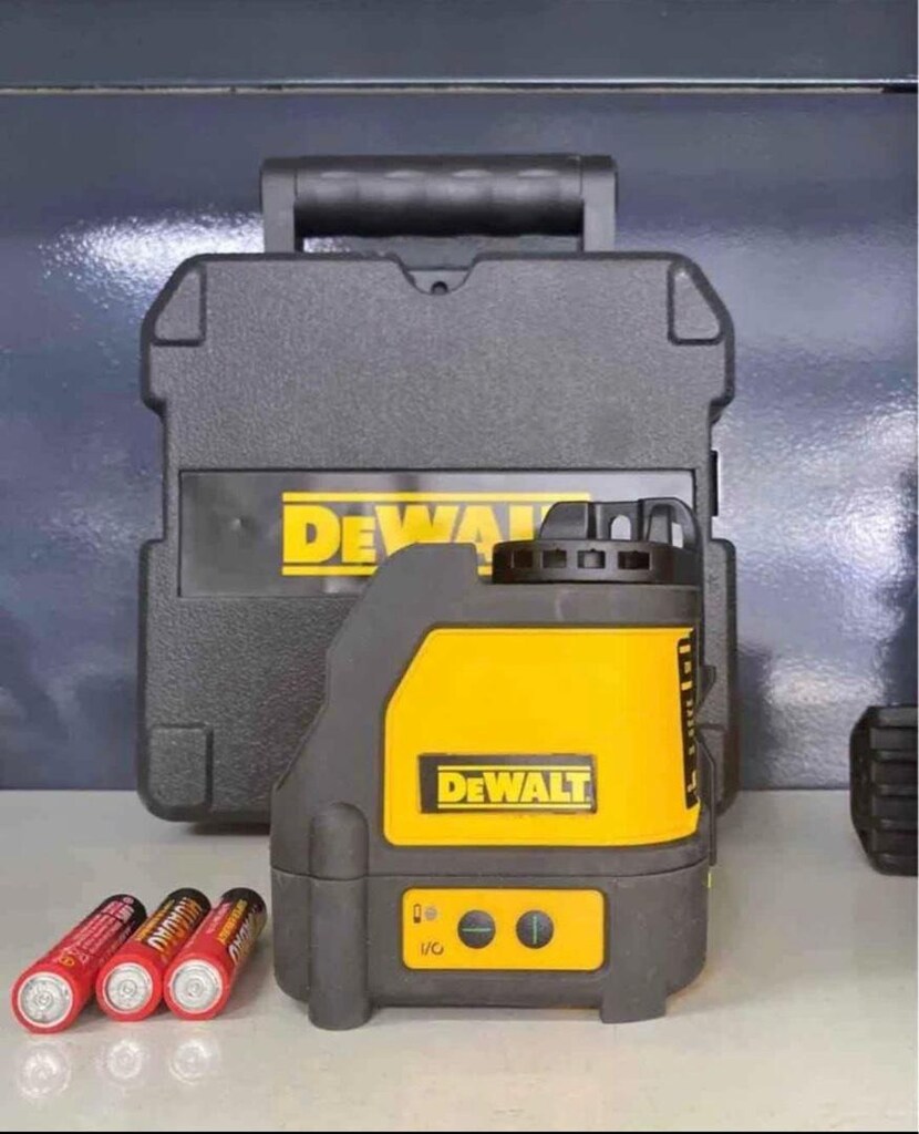 dewalt lazer terazi çift yönlü sıfır kutusunda yeşil ışık - 2