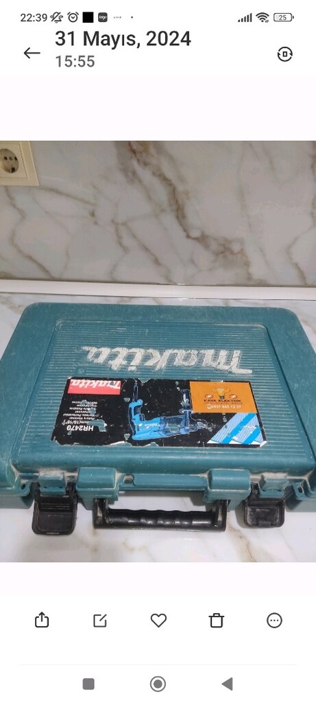 Makita orijinal kırıcı delici matkap - 5