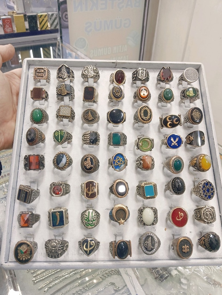 925 ayar gümüş yüzükler gramı 225₺ Esenler - 7