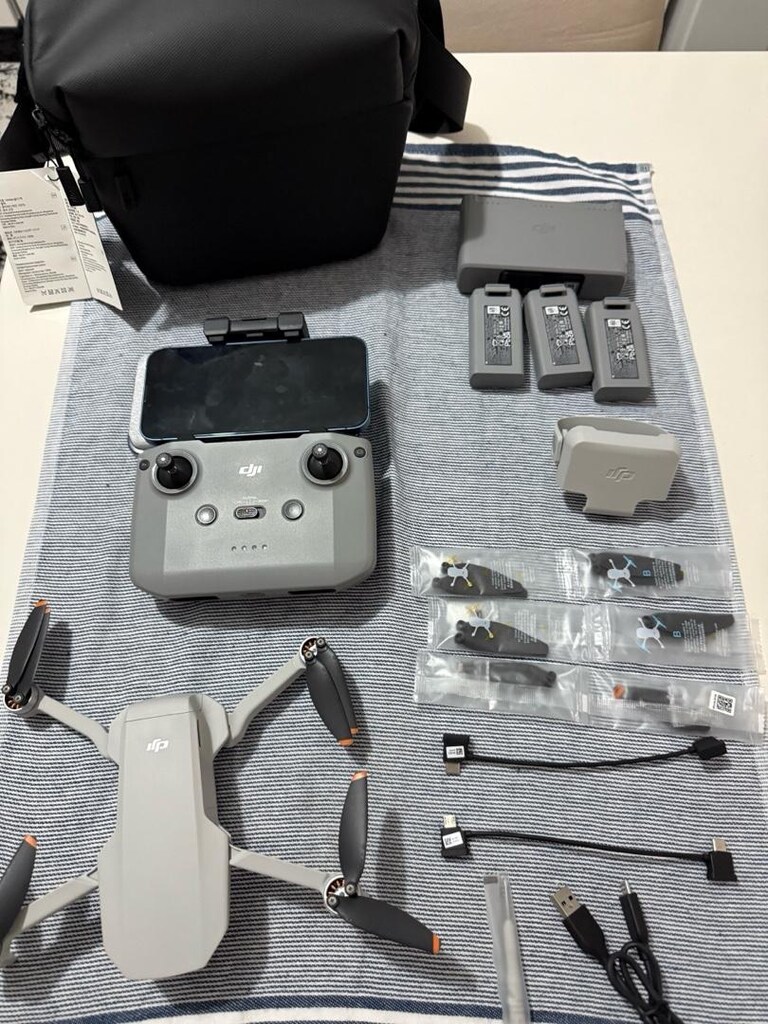 Dji mini 4 k fly combo full aksesuar - 5