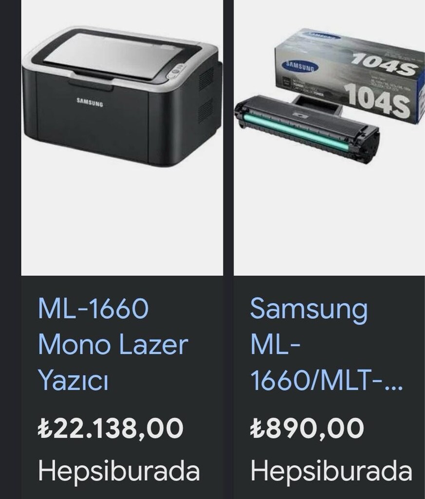 SAMSUNG Laser printer - 7