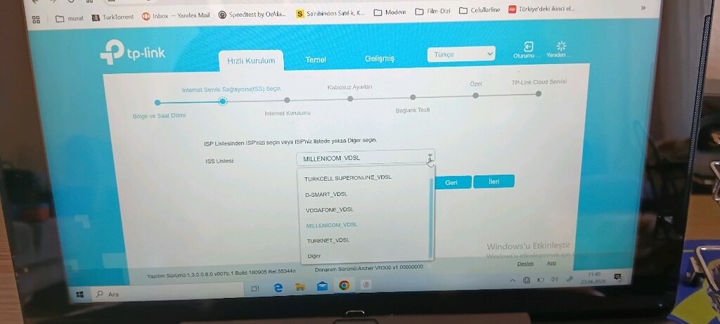 Sıfır Tplink VR300 1200 mpbs VDSL modem yeni modelidir. - 5