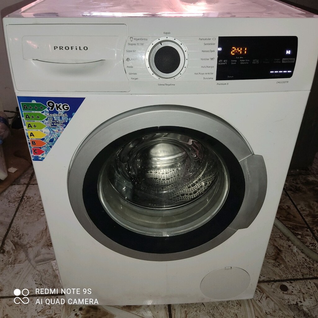 A+++9Kg Profilo Çamaşır SESSİZ Orjinal Nakliye ÜCRETSİZ 1AY Garanti - 2