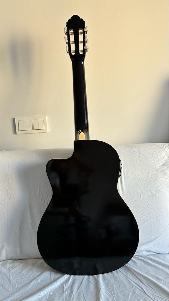 Agostini HG39CE-101BK Elektro Akustik Klasik Gitar - 2