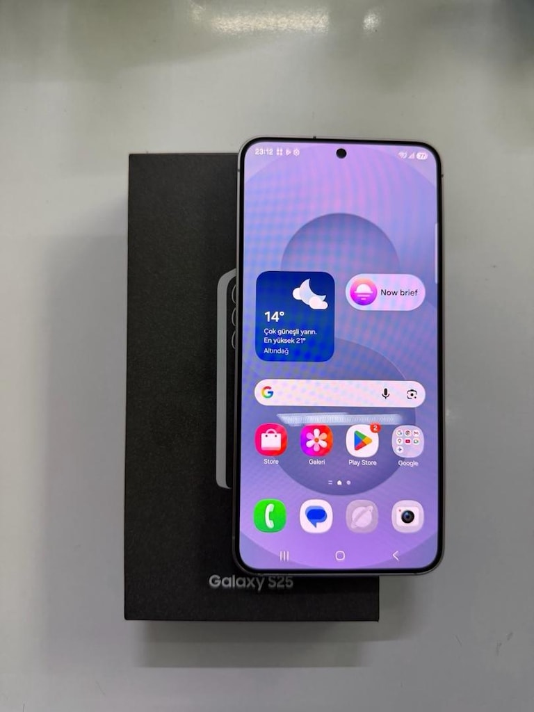 SAMSUNG S25 256GB 12AY GARANTI 10/10 HATASİZ FULL ORJİNALL - 2