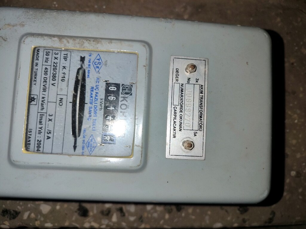 elektirik sayacı sızma - 2