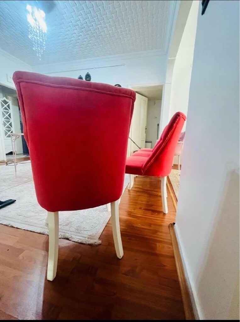 4 adet Lukens Ayak Koltuk Sandalye Mutfak Salon Mutfak Sandalyesi - 2
