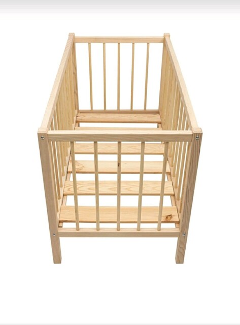 decolove ahşap bebek beşiği