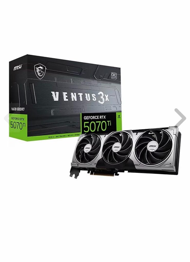 msı 5070 ti oc ventus - 2