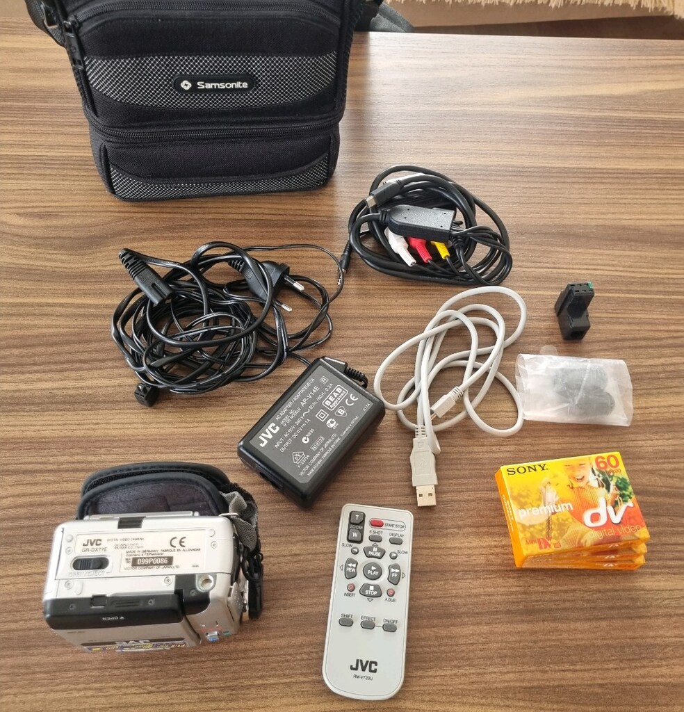 JVC HANDYCAM KAMERA SETİ - 5