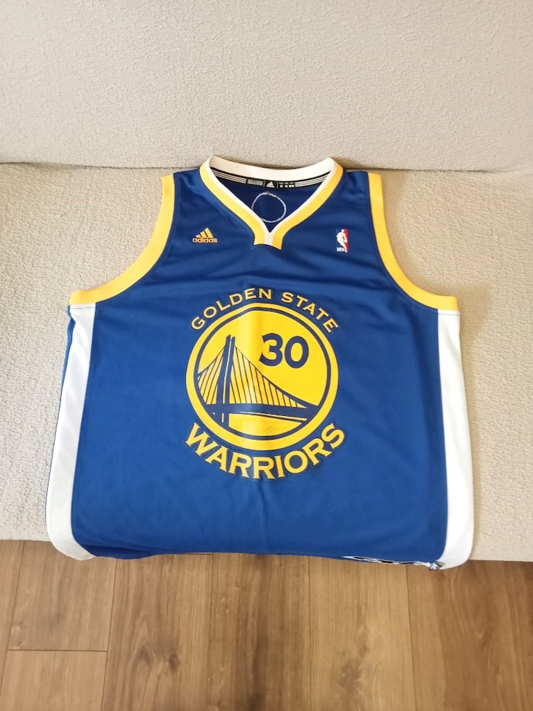 NBA Orijinal Adidas Curry 30 Warriors 2015 Forma M - 2