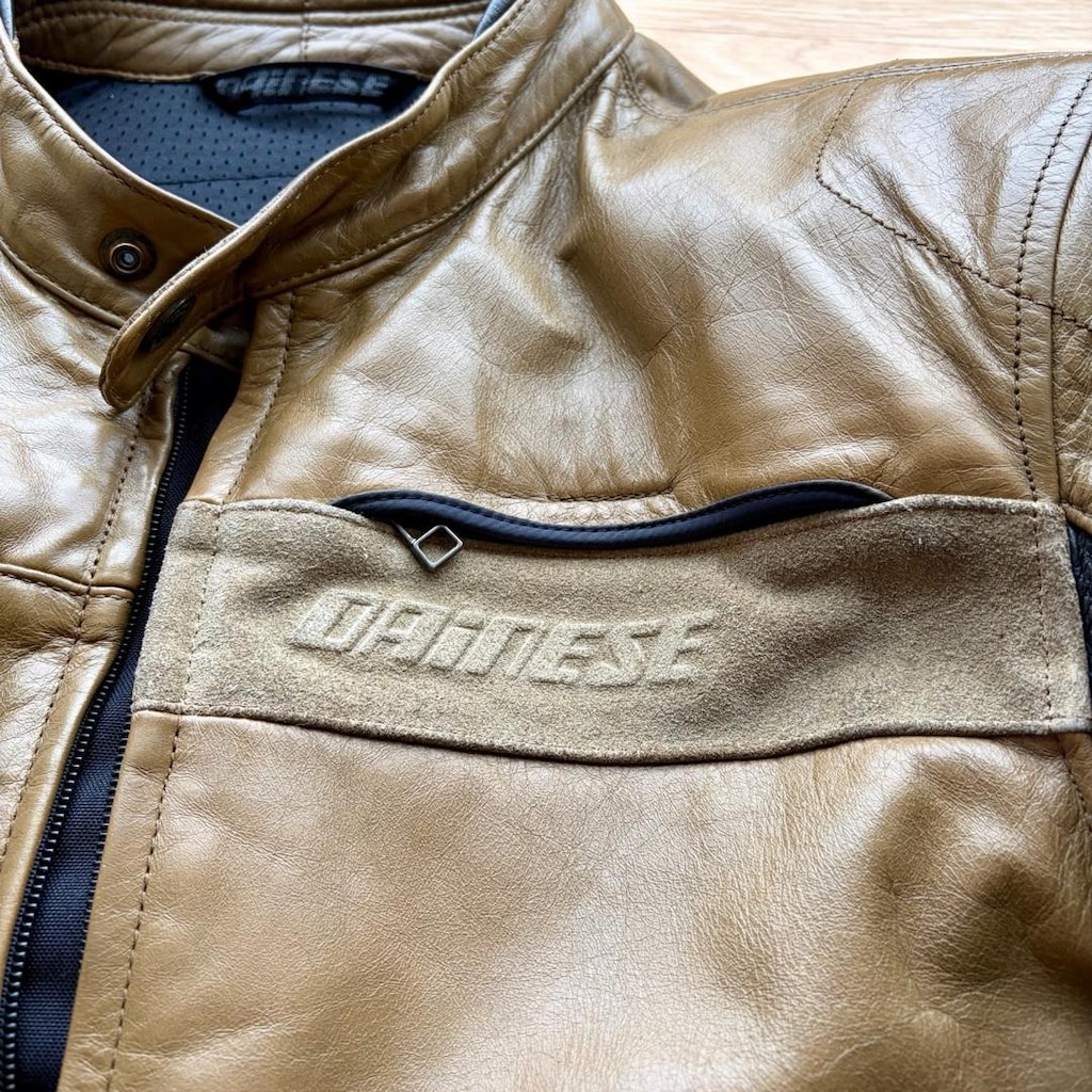 Dainese G. Stripes Evo C2 Deri Mont-50 Beden-Sıfır Kondisyon - 6