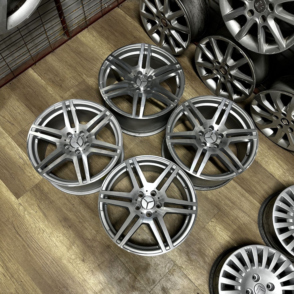 18'' 5x112 Mercedes AMG Jant Takımı 8-9 Offset 2. El - 4