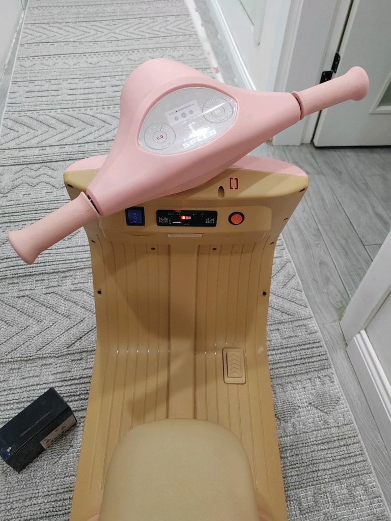 (YEDEK AKÜLÜ) VESPA 12V AKÜLÜ PEMBE MOTOR - 4