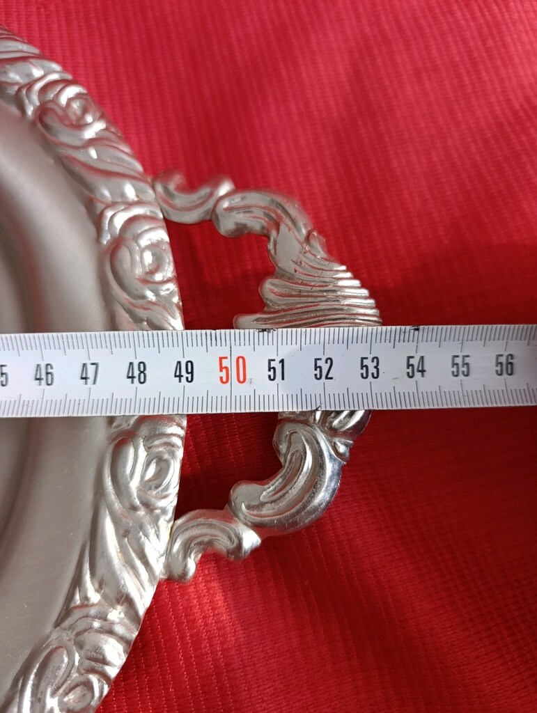 Gümüş Oval Tepsi - 11