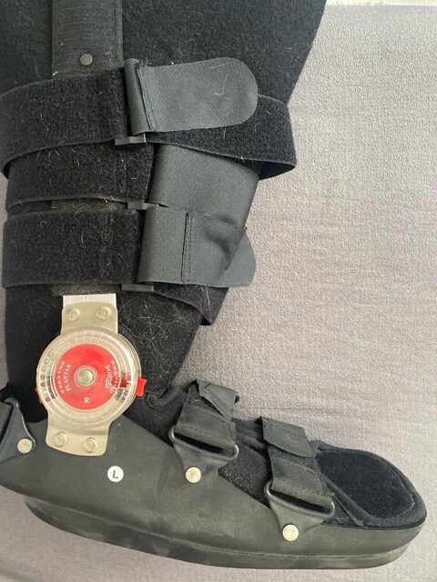 AYARLANABİLİR ROM WALKER ORTEZ SOL AYAK