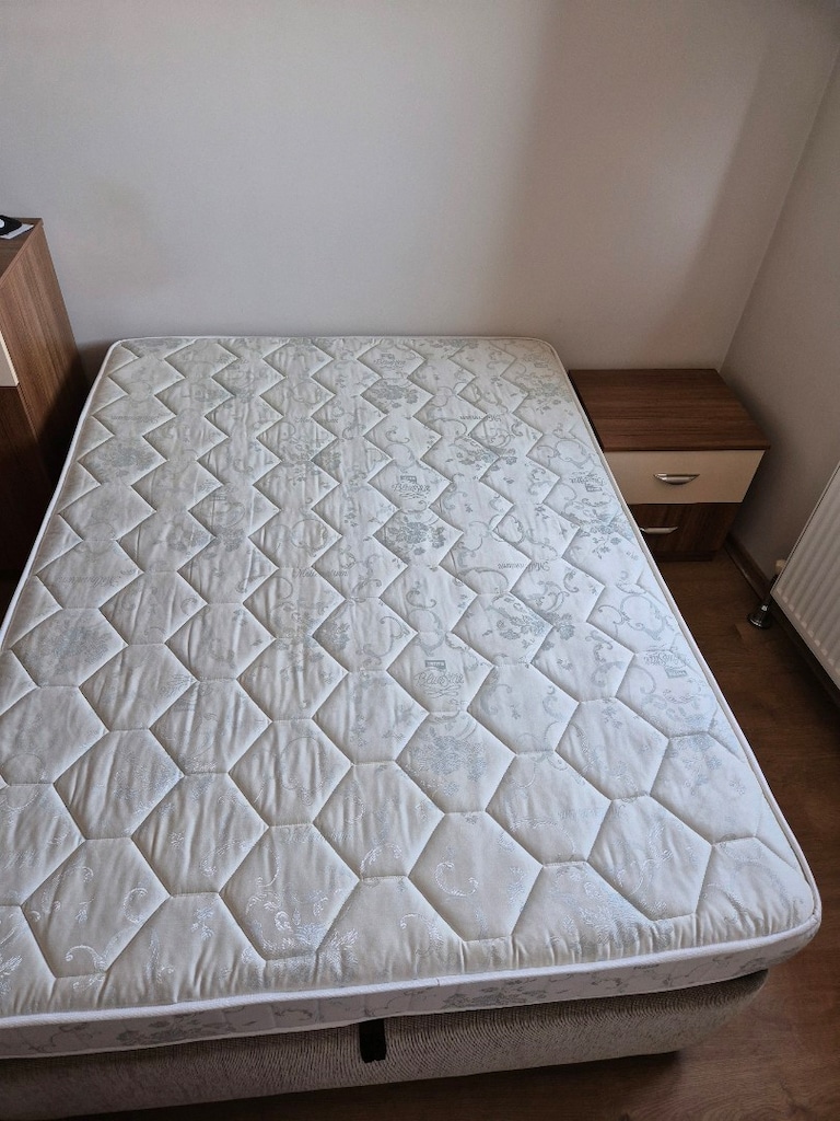 MALTEPEDE HASARSIZ KOMPLE YATAK ODASI TAKIMI:BAZA+YATAK+EK DOLAP DAHİL - 12