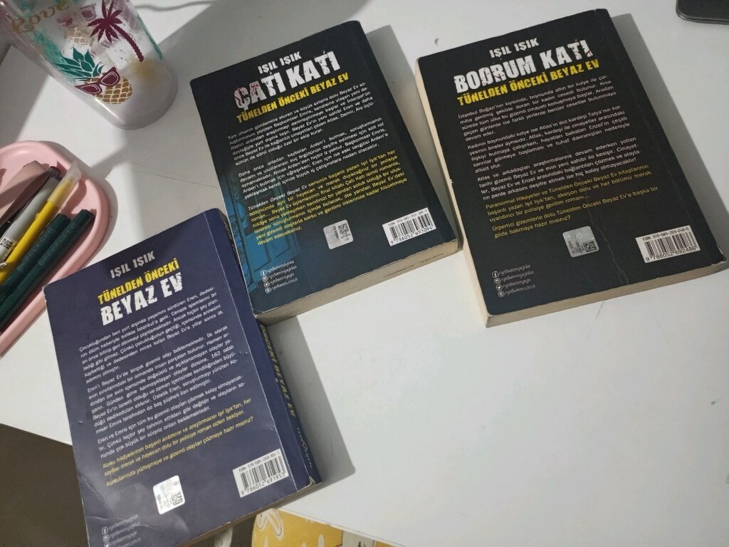 ışıl ışık tünelden önceki beyaz ev 3 lü seri - 2