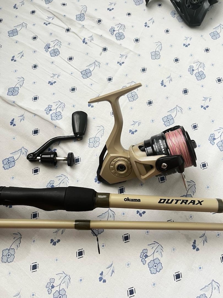 okuma outrax spin şet 10-40 ip+lider+klips hediye - 2